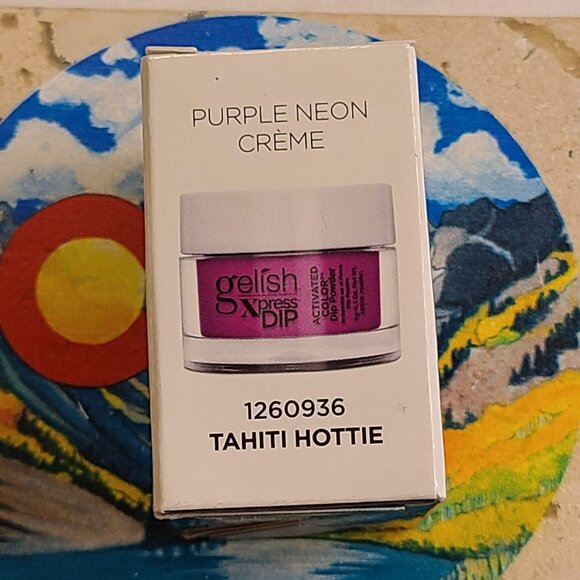 GELISH XPRESS DIP POWDER - TAHITI HOTTIE - Picture 7 of 10